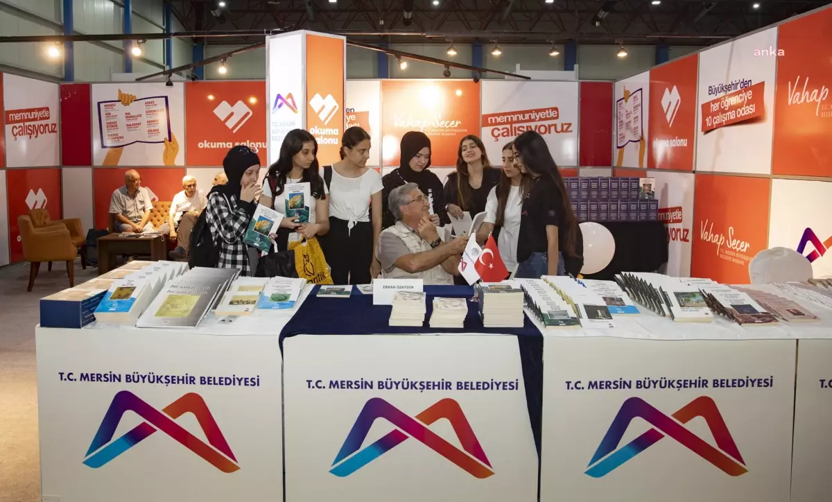 9. Mersin CNR Kitap Fuarı ve Kültür Festivali’nde Kitapseverler Bir Araya Geldi