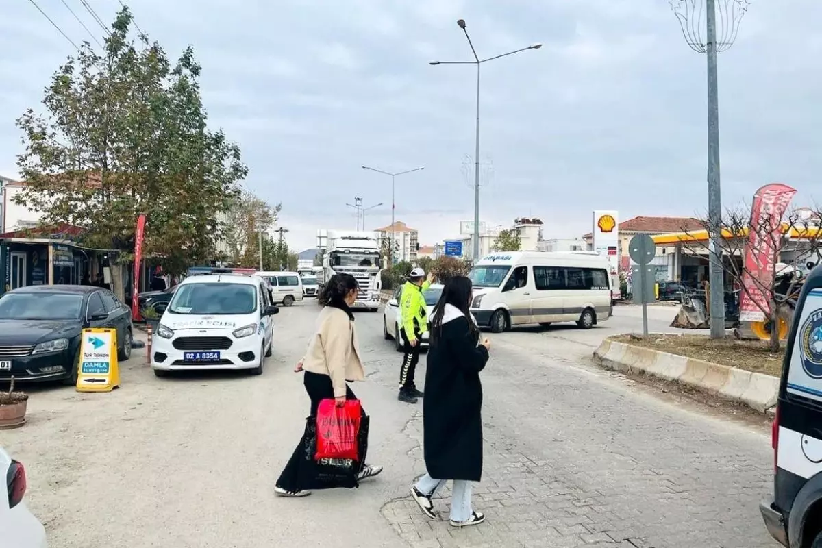 Gölbaşı’nda Yaya Trafik Eğitimi