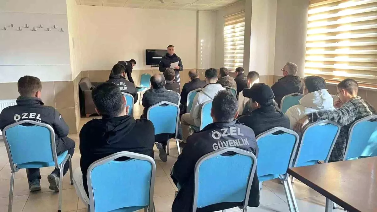 Osmaneli’nde Güvenlik Görevlilerine Eğitim