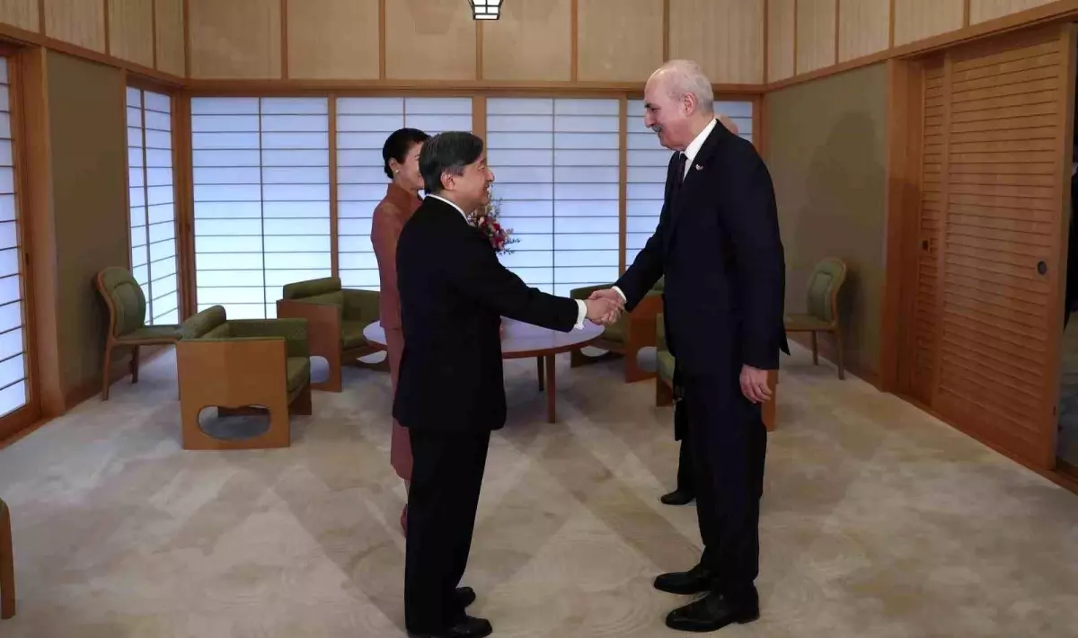 Kurtulmuş, İmparator Naruhito ile Görüştü